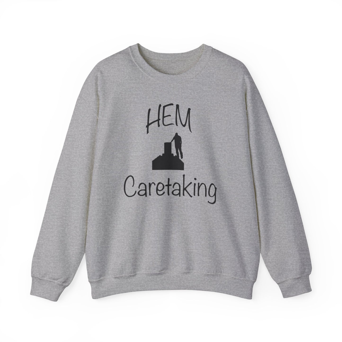 HEM Logo w/ Quote Unisex Heavy Blend™ Crewneck Sweatshirt