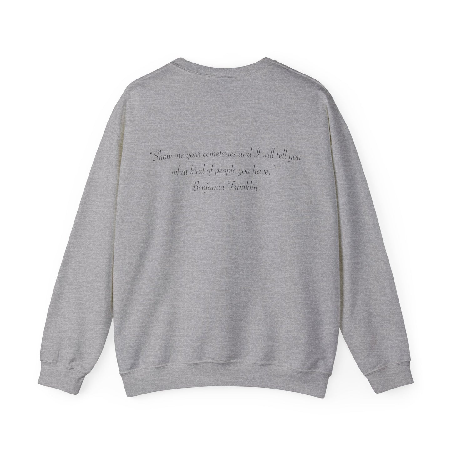 HEM Logo w/ Quote Unisex Heavy Blend™ Crewneck Sweatshirt