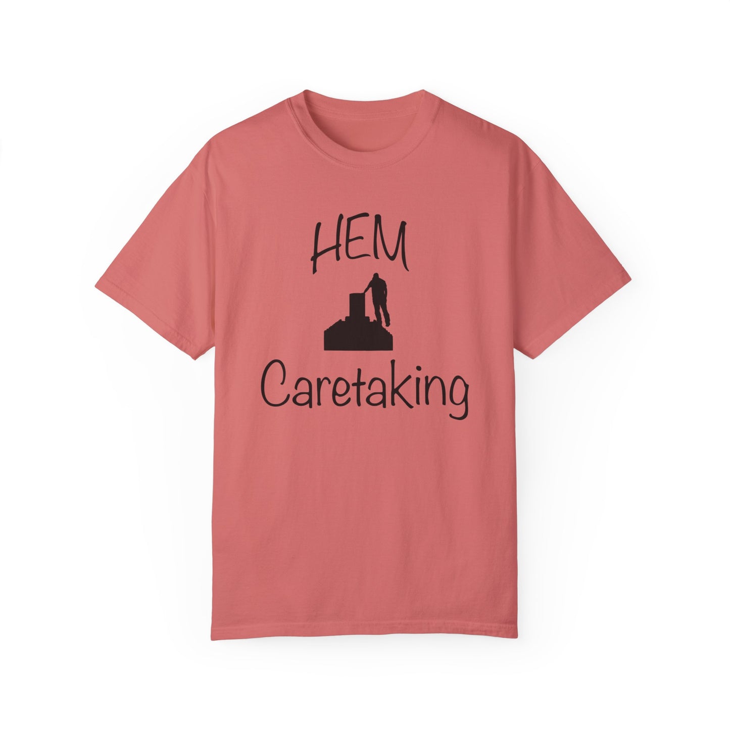 HEM Logo w/ Quote Unisex Garment-Dyed T-shirt