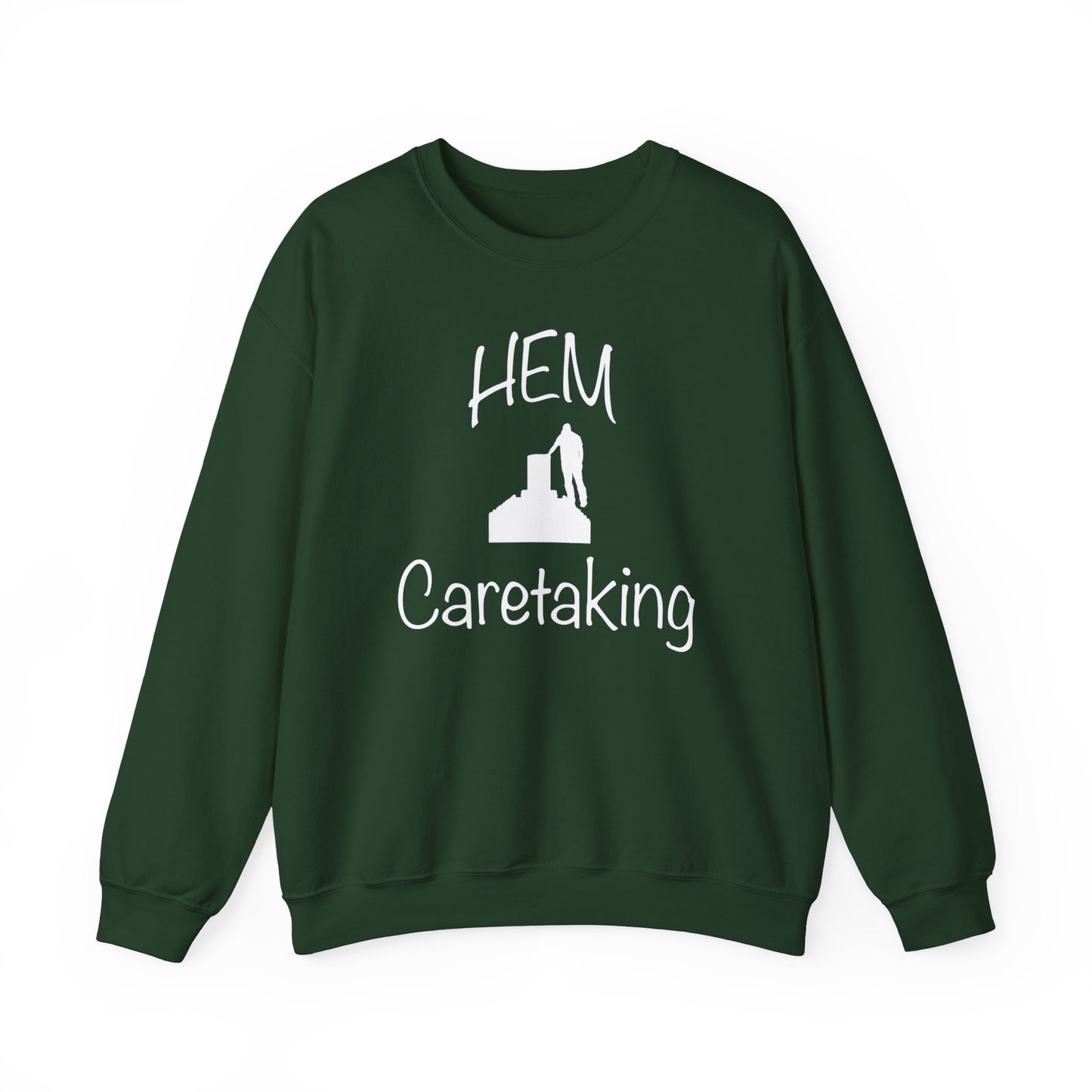 HEM Logo w/ Quote Unisex Heavy Blend™ Crewneck Sweatshirt