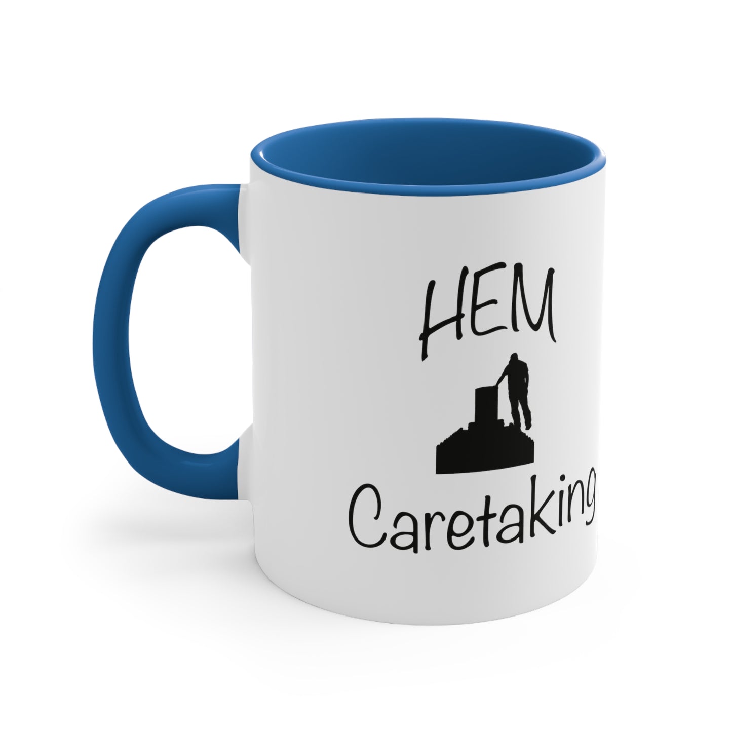 HEM Logo w/ Quote Accent Coffee Mug, 11oz